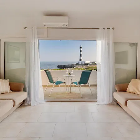 Lägenhet Vista Faro-apartamento Con Balcon Que Mira Al Mar Cala'N Bosch (Menorca)